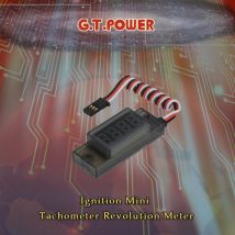 G.T.POWER Ignition Mini Tachometer Revolution Meter for RC CDI Petrol Gas Engine