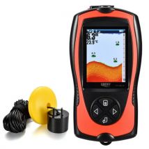 LUCKY FF1108-1CT Portable Fish Finder 100M/300FT Depth Fish Alarm Wired Fish Detector