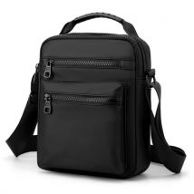 Men Sling Bag Single Shoulder Bag Crossbody Bag Wear-Resistant Oxford Bag Adjustable Strap Shoulder Bag