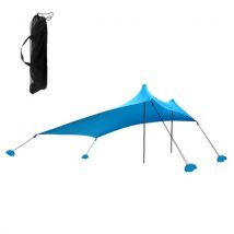 Beach Tent Sun Shelter with Sandbags