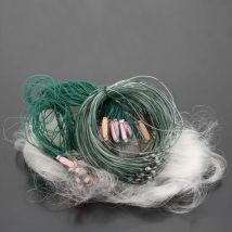 25m 3 Layers Monofilament Fishing Fish Gill Net with Float