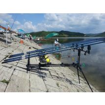 Wireless Digital Water-resistant Fishing Alarm Set 4 Fishing Bite Alarm + 1 Receiver in Case for Carp Fishing
