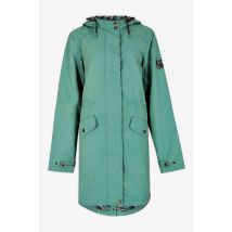 Weird Fish Delara Showerproof Jacket Dark Jade Size 12