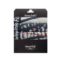 Weird Fish Ashridge Boxer Shorts 3 Pack Grey Marl Size 2XL