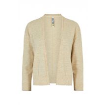 Weird Fish Limon Outfitter Cardigan Light Cream Size 10