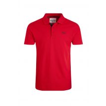 Weird Fish Miles Pique Polo Shirt Barberry Red Marl Size S