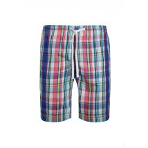 Weird Fish Manson Madras Check Shorts Cobalt Blue Size 30