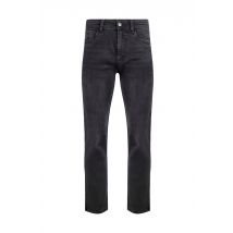 Weird Fish Eddie Straight Leg Denim Jeans Washed Black Size 36