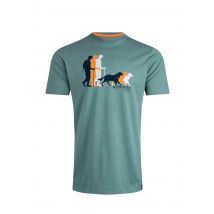 Weird Fish Man's Best Friend Eco Graphic T-Shirt Mineral Blue Size 2XL