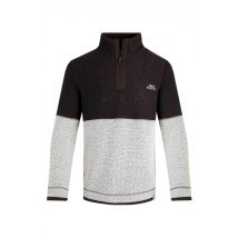 Weird Fish Kielder 1/4 Zip Limited Edition Macaroni Sweatshirt Coffee Size M