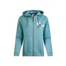 Weird Fish Franchises Eco Graphic Full Zip Hoodie Mineral Blue Size 10