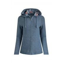 Weird Fish Chicoa Full Zip Macaroni Hoodie Denim Size 8