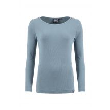 Weird Fish Maine Long Sleeve Outfitter T-Shirt Blue Mirage Size 20