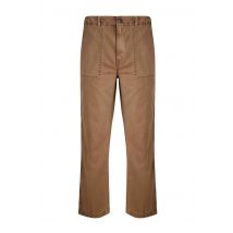 Weird Fish Newhaven Workwear Trousers Tan Size 32