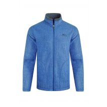 Weird Fish Shires Full Zip Grid Fleece Blue Size L