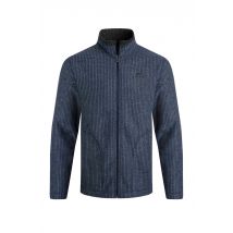 Weird Fish Shires Full Zip Grid Fleece Navy Size M