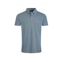 Weird Fish Beacon Pique Polo Shirt Blue Mirage Size S