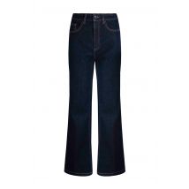 Weird Fish Corine Wide Leg Denim Jeans Dark Denim Size 8