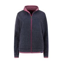 Weird Fish Ariana Full Zip Grid Fleece Navy Size 8
