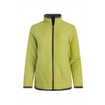 Weird Fish Ariana Full Zip Grid Fleece Tarragon Size 22