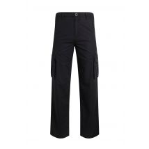 Weird Fish Owen Cargo Trousers Black Size 30