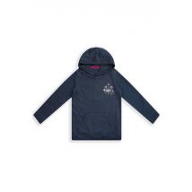 Weird Fish Amber Girls Graphic Hoodie Navy Size 3-4