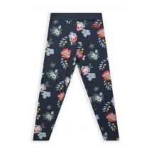 Weird Fish Livvy Girls Printed Leggings Dark Navy Size 3-4