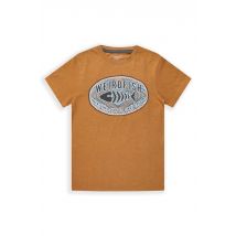 Weird Fish Surf Co Kids Eco Graphic T-Shirt Caramel Size 11-12