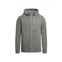 Weird Fish Lockie Full Zip Bonded Fleece Hoodie Limestone Size 3XL