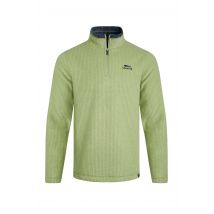 Weird Fish Newark 1/4 Zip Grid Fleece Tarragon Size 3XL