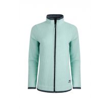 Weird Fish Ariana Full Zip Grid Fleece Seaspray Size 8