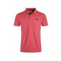 Weird Fish Miles Pique Polo Shirt Dark Pink Size S
