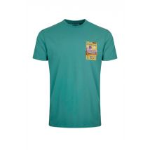 Weird Fish Shrimpsons Back Print Artist T-Shirt Viridis Size 5XL