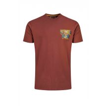 Weird Fish Wild Life Back Print Graphic T-Shirt Paprika Size S