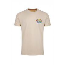 Weird Fish Land and Sea Back Print Graphic T-Shirt String Size M