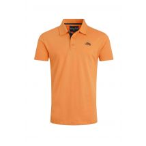 Weird Fish Miles Pique Polo Shirt Pumpkin Size 3XL