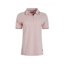 Weird Fish Pammie Pique Polo Shirt Pink Size 14
