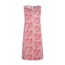 Weird Fish Adenea Organic Cotton Jersey Shift Dress Rich Red Size 20