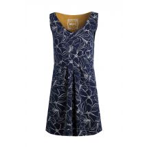 Weird Fish Indus Printed Jersey Tunic Dark Navy Size 16
