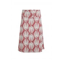 Weird Fish Malmo Printed Jersey Skirt Desert Rose Size 10