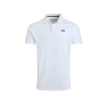 Weird Fish Giles Pique Polo Shirt White Size S