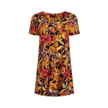 Weird Fish Nuri LivaEco™ Viscose Printed Tunic Caramel Size 10