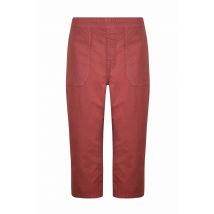 Weird Fish Anyar 3/4 Length Ripstop Trousers Desert Rose Size 14