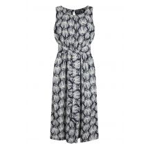 Weird Fish Paige LivaEco™ Printed Viscose Jumpsuit Royal Blue Size 12