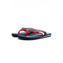 Weird Fish Columbia Branded Flip Flops Dark Navy Size 9