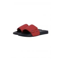 Weird Fish Oliver Pool Sliders Retro Red Size 10