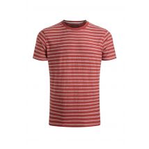 Weird Fish Steve Striped T-Shirt Paprika Size 2XL