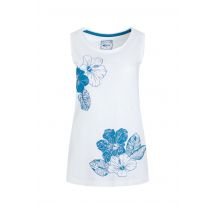 Weird Fish Samsoe Eco Printed Vest Azure Size 10