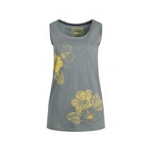 Weird Fish Samsoe Eco Printed Vest Dusty Teal Size 8