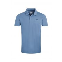 Weird Fish Miles Pique Polo Shirt Mid Blue Size M